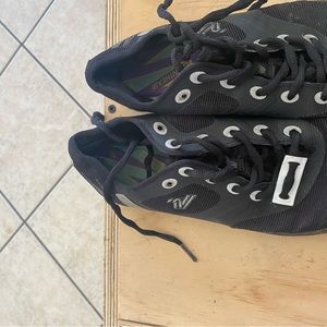 Black infinity, cheer shoes for flyers and tumblers